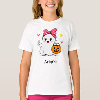 Custom Ghost Toddler (Girl) T-Shirt