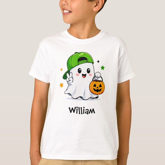 Custom Ghost Toddler T-Shirt (Front)