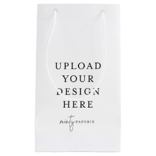 Custom Gift Bag, 5" x 8.5" Small Gift Bag