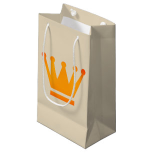 Custom Gift Bag Golden Crown Queen