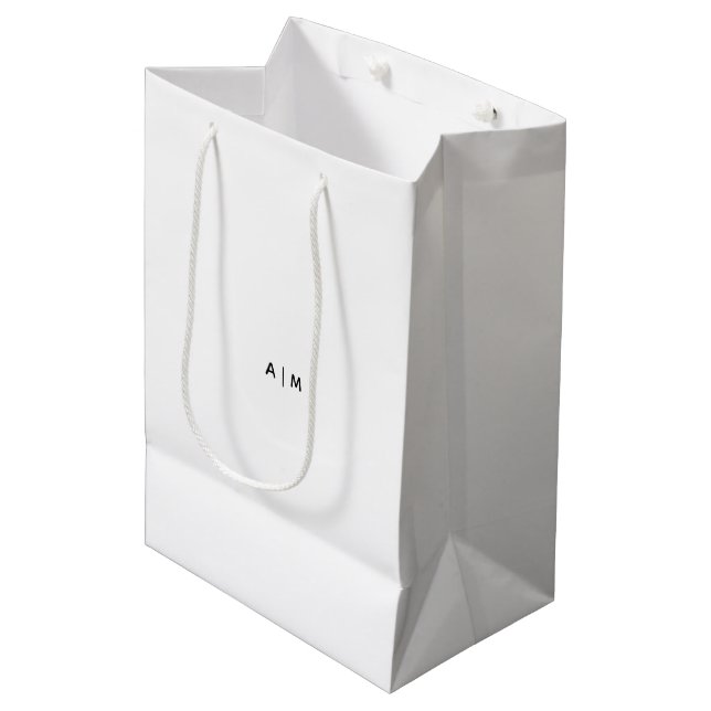 Custom Gift Bag - Small, Glossy (Front Angled)