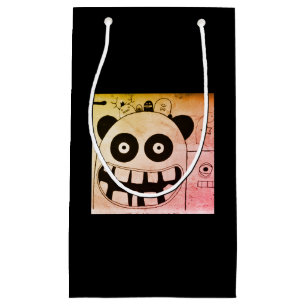 Custom Gift Bag - Small, Glossy HAPPY MONSTER