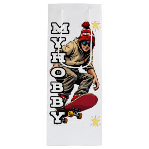 Custom Gift Bag - Wine, Glossy