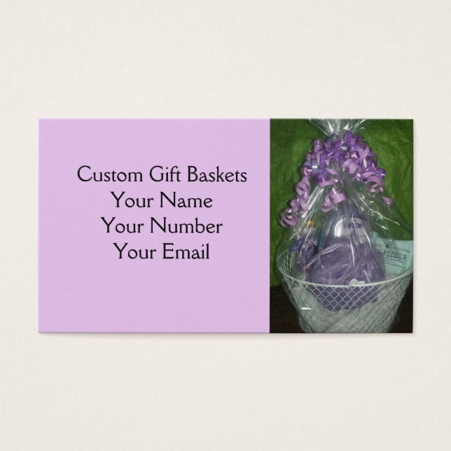Custom Gift Basket (Front)