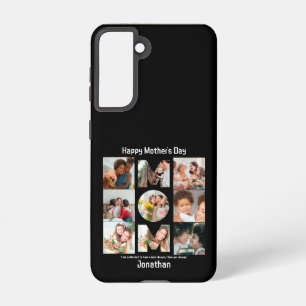Custom Gift for Mum Mothers Day 9 Photo Collage Samsung Galaxy Case