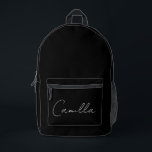 Custom Gift for Nurse Bag Backpack, Personalised N<br><div class="desc">Custom Gift for Nurse Bag Backpack,  Personalised New Nurse Appreciation Gift,  Black Bag,  Cute Graduation Gift for RN LPN CNA,  Laptop Bag</div>