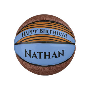 Custom gift!  Fun Birthday  basketball