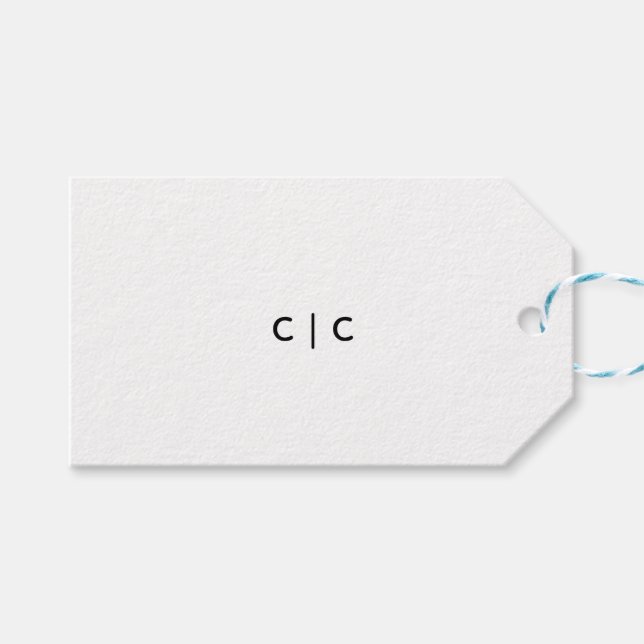 Custom Gift Tags (Front (Horizontal))