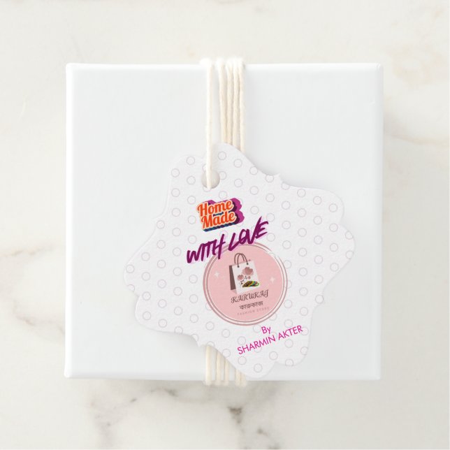 Custom Gift Tags & Personalised Small Business (In Situ)