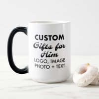 Custom Gifts for Him Magic Morphing Mug 15oz.