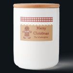Custom Gingerbread Christmas Kitchen Gift Labels<br><div class="desc">The designs are from original illustrations.</div>