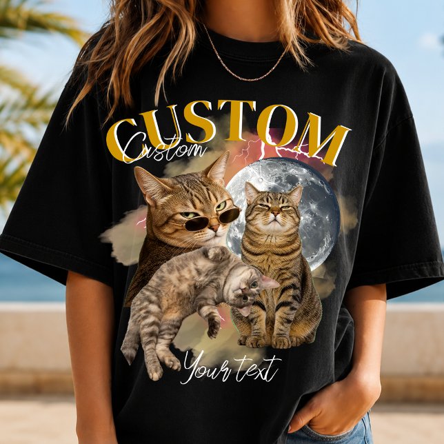 Custom Girlfriend Face Bootleg Rap T-Shirt (Creator Uploaded)