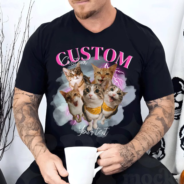 Custom Girlfriend Face Bootleg Rap T-Shirt (Creator Uploaded)