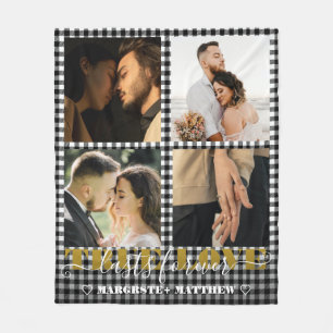 Custom Girlfriend Gift For Birthday Fleece Blanket