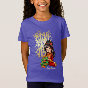 Custom Girl's Name Chinese New Year Gift T-Shirts