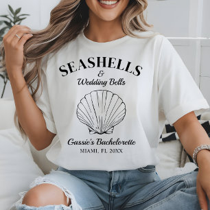 Custom Girls Trip Beach Bachelorette Party Favours T-Shirt