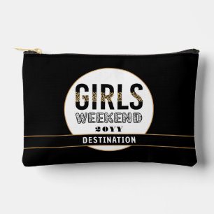 Custom Girls Weekend Girls Trip Vacation Accessory Pouch