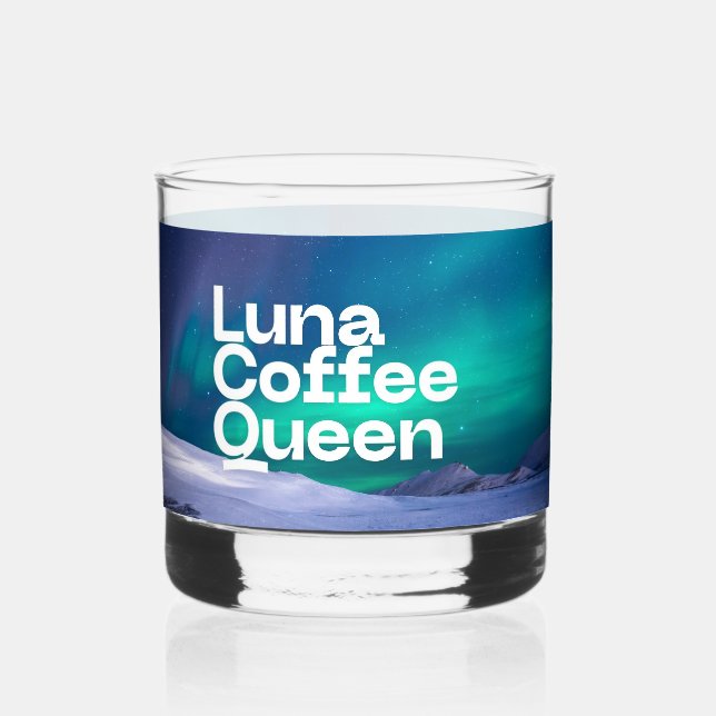Custom Glass Cup | Personalised Clear Drinking Gla (Front)