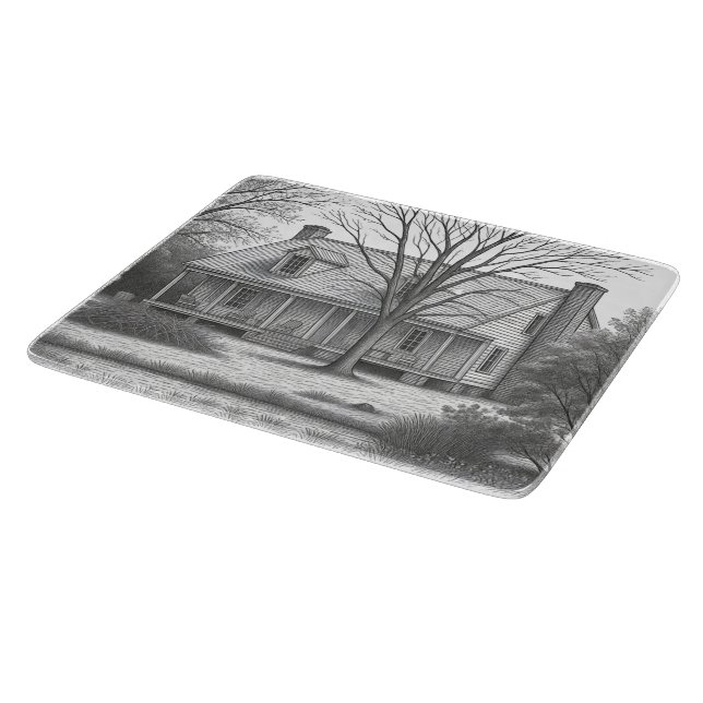 Custom Glass Cutting Board (Corner)