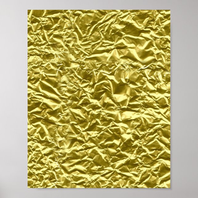Custom gold foil effect poster (Front)