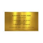 Custom Gold Yellow Metal Professional