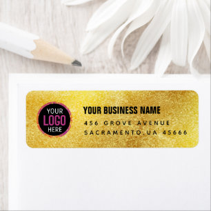 Custom golden colour  Business Logo