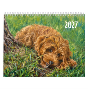 Custom Golden Doodle Calendar