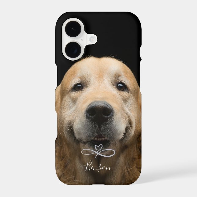 Custom Golden Retriever Photo Personalize (Back)