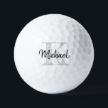 Custom Golf Balls, Personalised Monogrammed Golf Balls<br><div class="desc">Personalised Monogrammed Golf Balls. Customisable Monogrammed Golf Balls. Sports, Toys & Games > Sports & Outdoor > Sports Equipment > Golf > Golf Balls on sale, for sale for top golf gift idea Custom golf balls to upscale your personal golf game, company corporate gifts and much more, Christmas gift. Shop...</div>