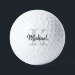 Custom Golf Balls, Personalised Monogrammed Golf Balls<br><div class="desc">Personalised Monogrammed Golf Balls. Customisable Monogrammed Golf Balls. Sports, Toys & Games > Sports & Outdoor > Sports Equipment > Golf > Golf Balls on sale, for sale for top golf gift idea Custom golf balls to upscale your personal golf game, company corporate gifts and much more, Christmas gift. Shop...</div>