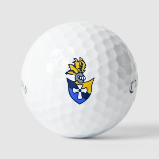 Custom Golf Balls w/ Tri-colour Crest