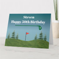 Custom Golf Birthday 