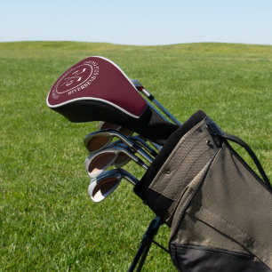 Custom Golf Club Headcover Personalised Monogram