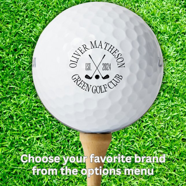 Custom Golf Club Logo Golf Balls (Custom Golf Club Logo Golf Balls)