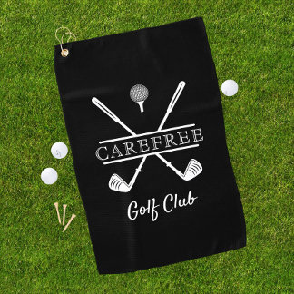Custom Golf Club Logo Towel