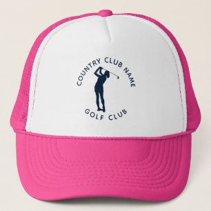 Custom Golf Country Club Team Players Swag Trucker Hat
