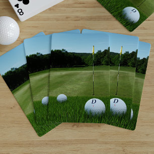 Custom Golf Course Photo Playing Cards