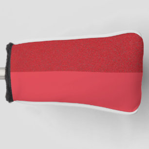 Custom Golf Head Cover – Noise Red Top Half
