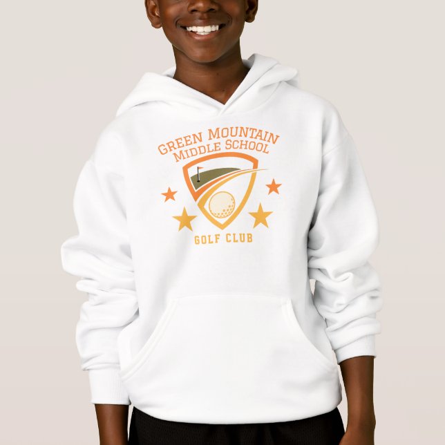 Custom Golf School Club League Name Number (Front)