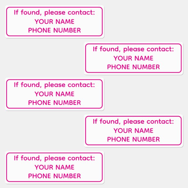 Custom Golf Stickers for Easy Club Identification (Group)