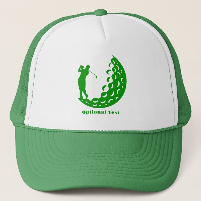 Custom Golf Team Hats - Tournament Ready Truckers  (Front)