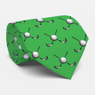 Custom Golf Tie - Personalised Clubhouse Necktie