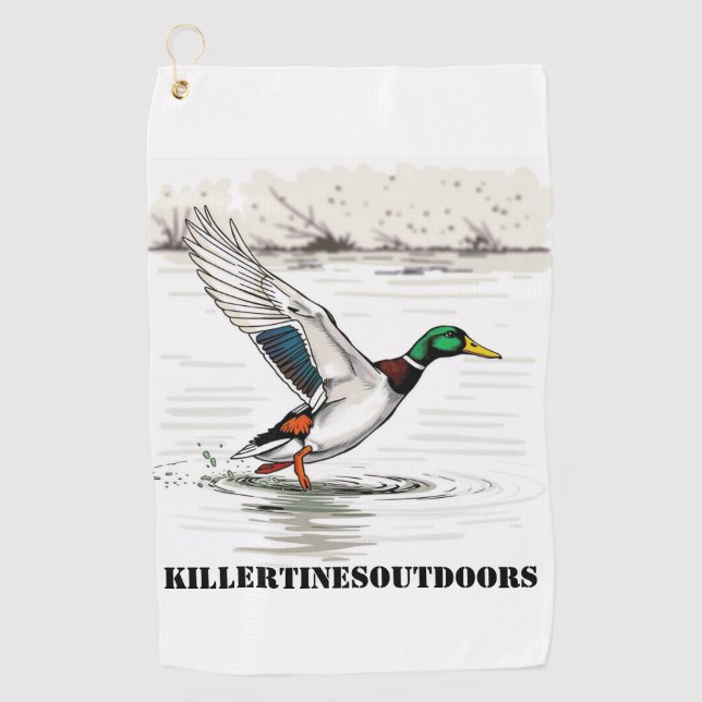 Custom golf towel (Front)