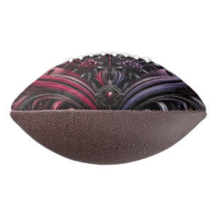 Custom Gothic Football with Unique Design