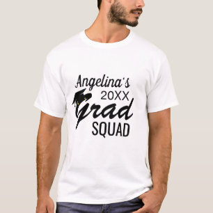 Custom Grad Squad Graduation T-Shirt