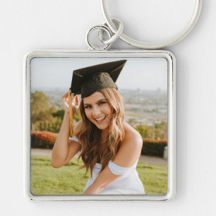 Custom Graduate Photo Key Ring