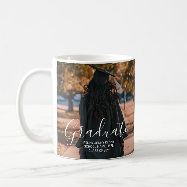 Custom Graduate photo Mug (Left)