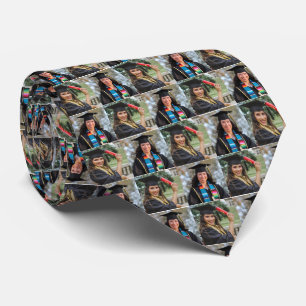 Custom Graduate Photo Tie
