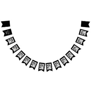 Custom Graduation Bunting Childhood Photos