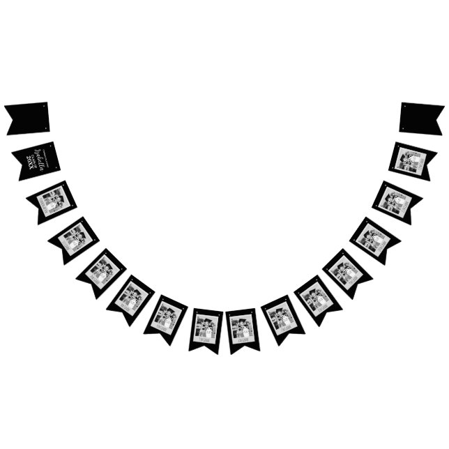 Custom Graduation Bunting Childhood Photos (All)
